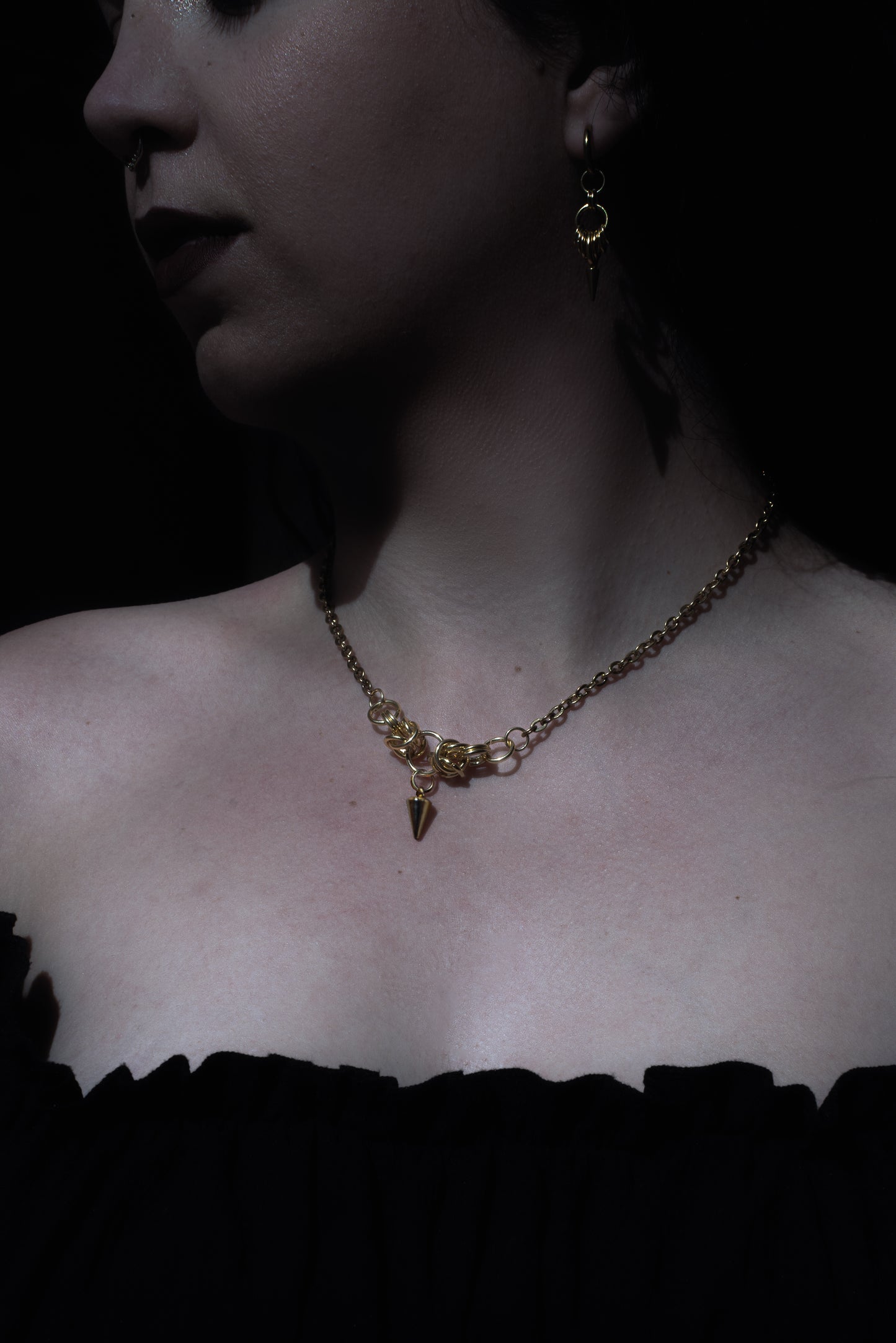 "Sinah" Earring gold version