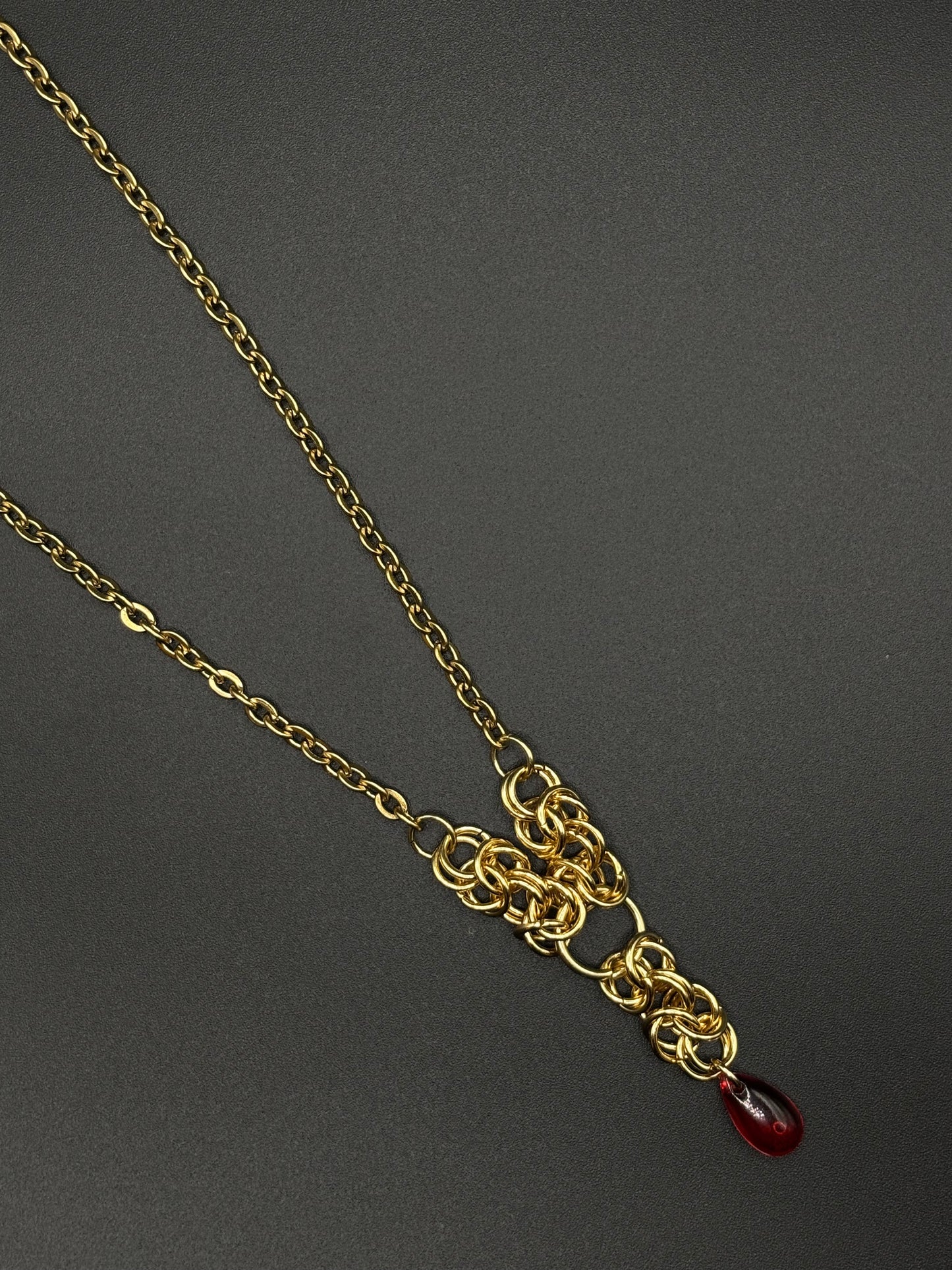 "Damned" Necklace gold version