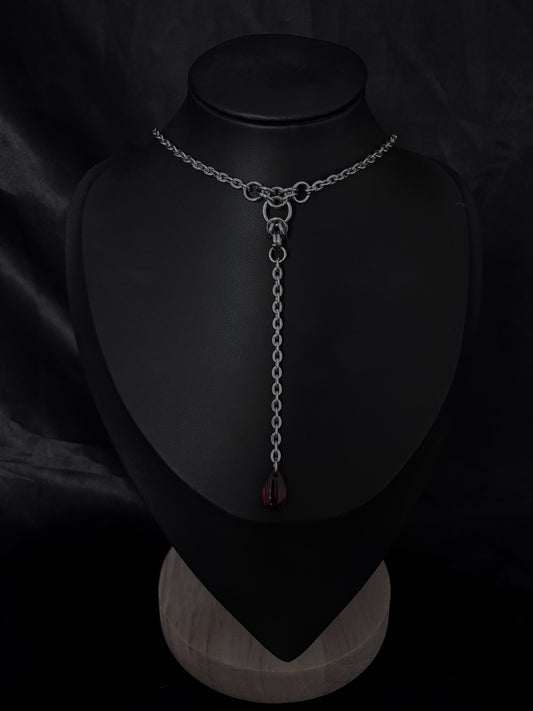 « Ethereal blood » Necklace