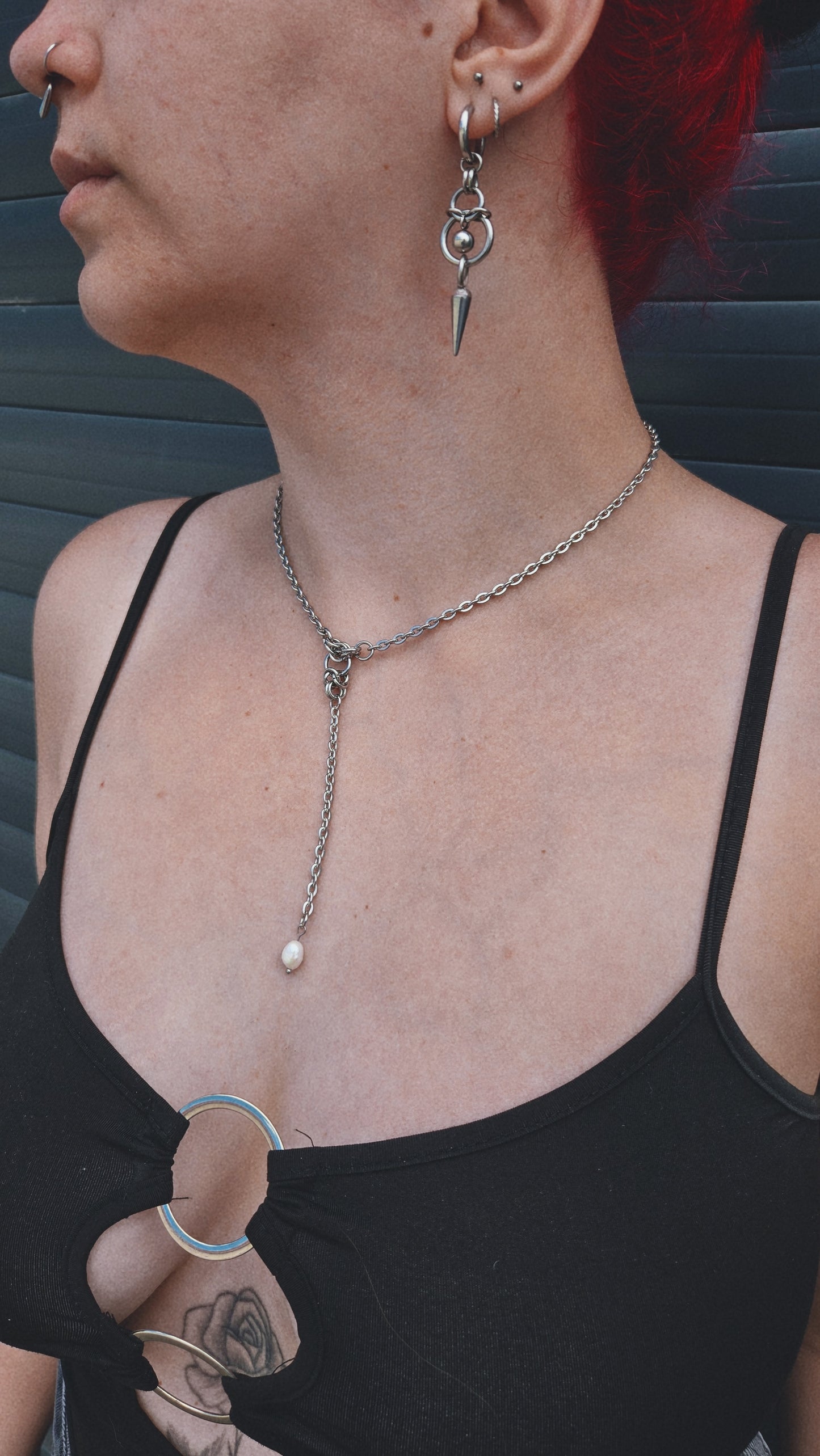 « Ethereal pearly » Necklace