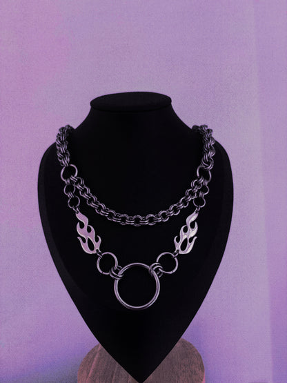 « Flames » Necklace 