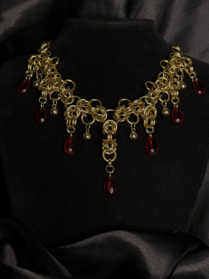 "Queen of the damned" Choker gold version