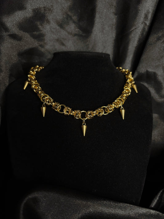"Sinister" Choker gold version