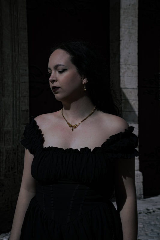 "Luna" Necklace gold version